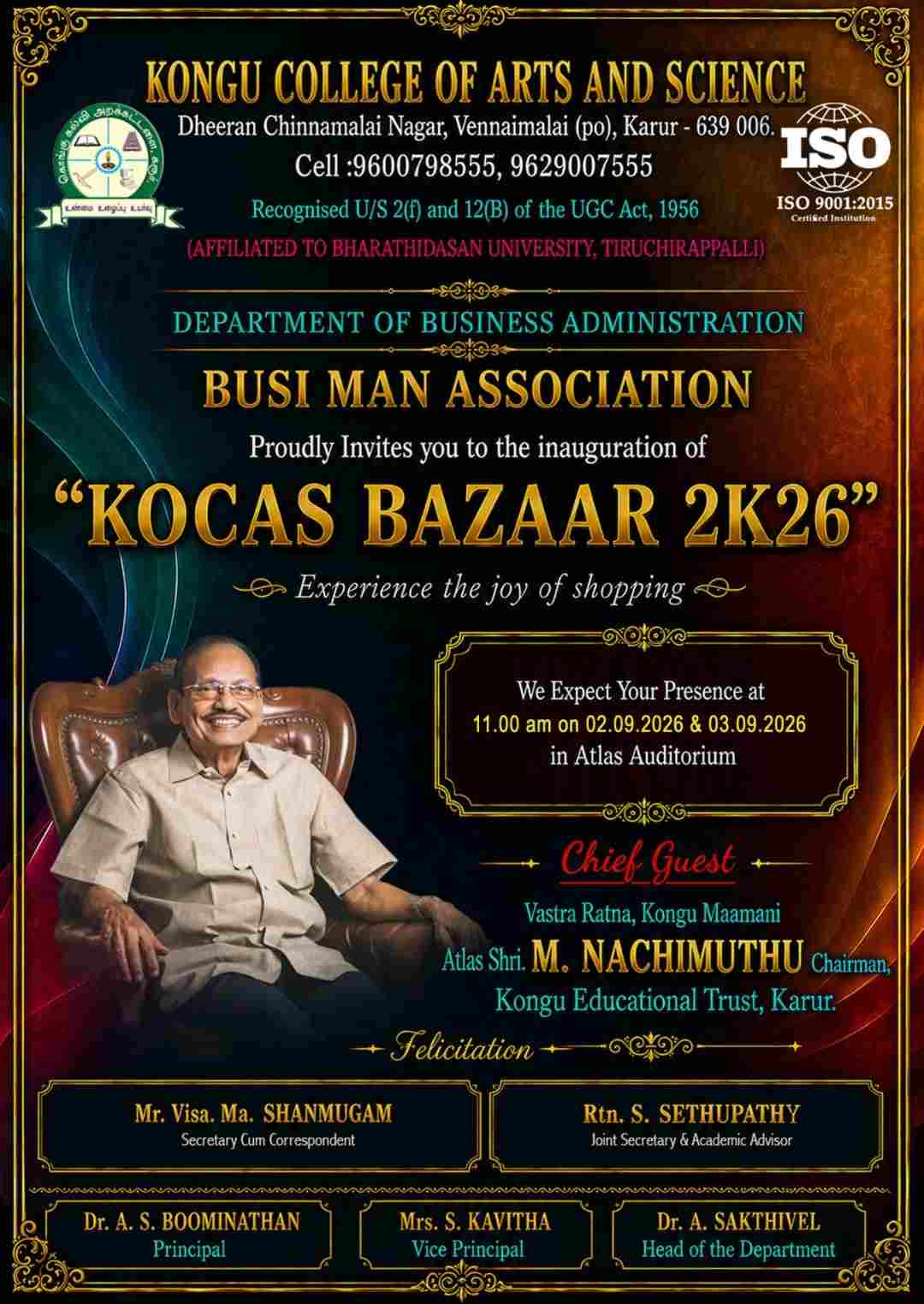 KOCAS BAZAAR 2K26