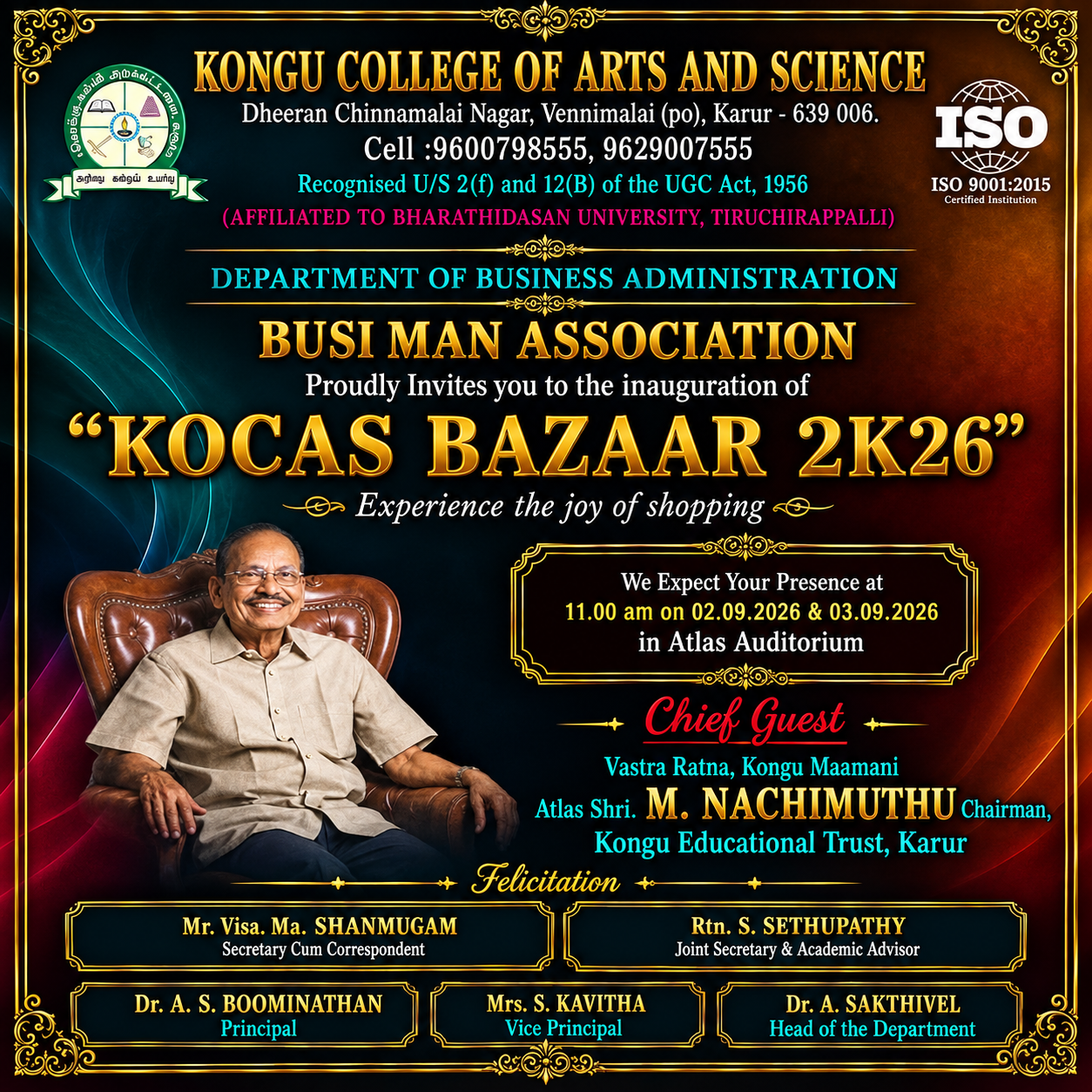 KOCAS BAZAAR 2K26