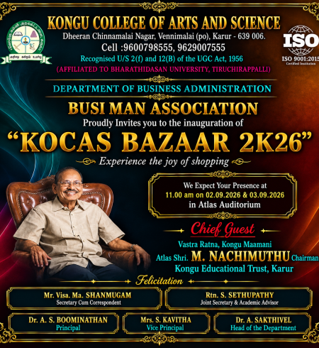 KOCAS BAZAAR 2K26